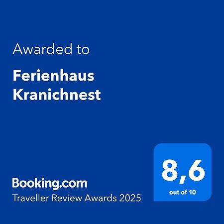 Ferienhaus Kranichnest Barth Dış mekan fotoğraf
